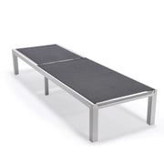 Marlin Aluminum Outdoor Chaise Lounge Chair with Sling Fabric Seat - Elax Furniture