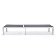 Marlin Aluminum Outdoor Chaise Lounge Chair with Sling Fabric Seat - Elax Furniture
