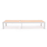 Marlin Aluminum Outdoor Chaise Lounge Chair with Sling Fabric Seat - Elax Furniture