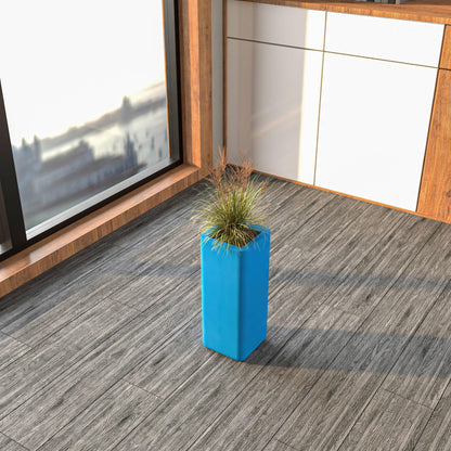 Marquee Fiberstone and MGO Clay Square Planter Pot for Indoor and Outdoor - Elax Furniture