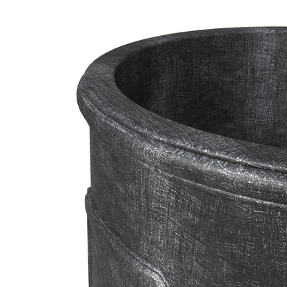 Meadow Fiberstone and MGO Clay Modern Round Planter Pot for Indoor and Outdoor - Elax Furniture