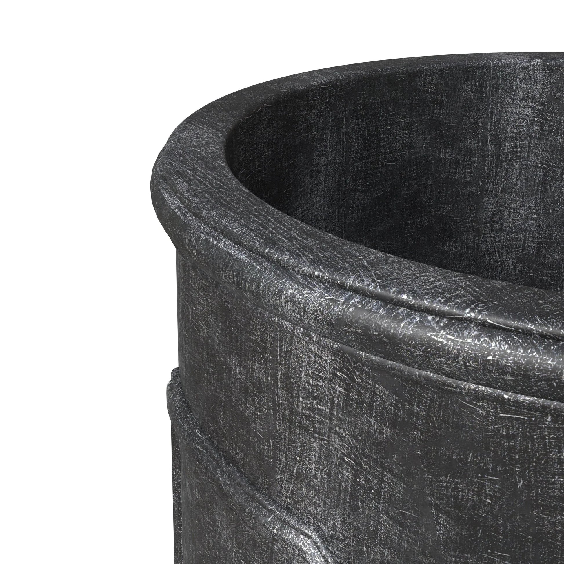 Meadow Fiberstone and MGO Clay Modern Round Planter Pot for Indoor and Outdoor - Elax Furniture