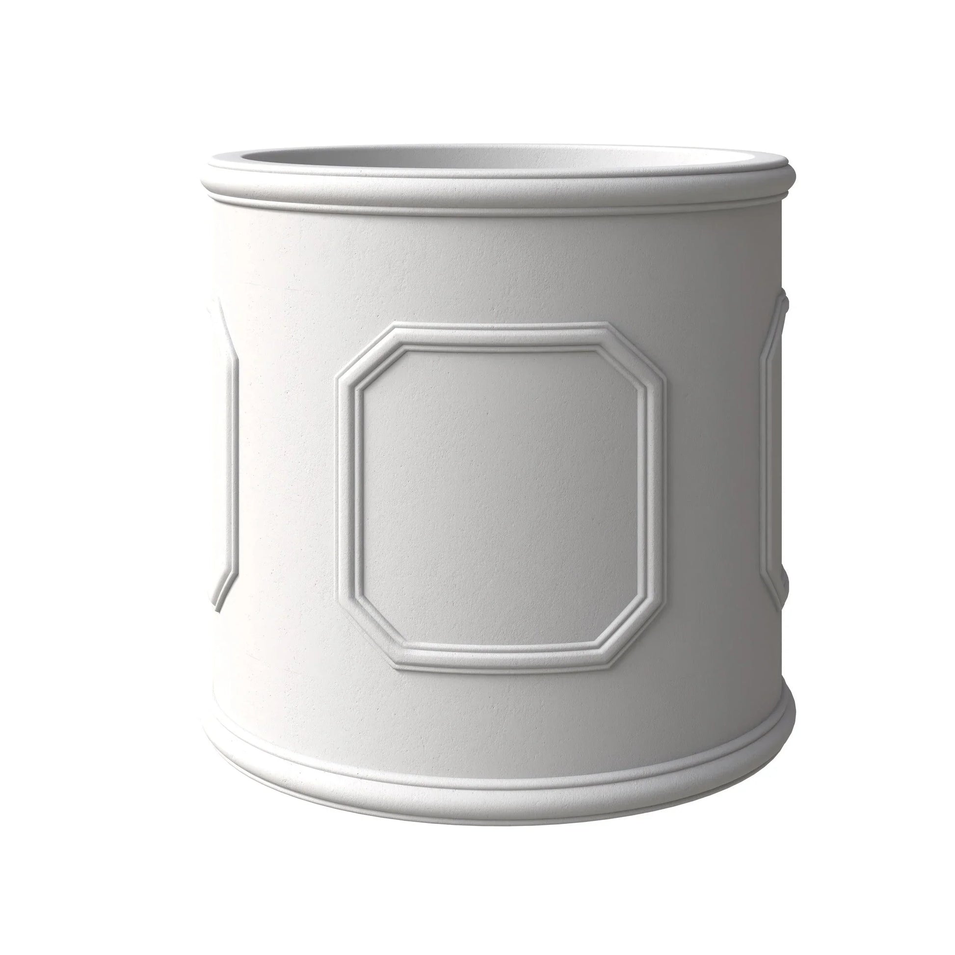 Meadow Fiberstone and MGO Clay Modern Round Planter Pot for Indoor and Outdoor - Elax Furniture