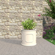Meadow Fiberstone and MGO Clay Modern Round Planter Pot for Indoor and Outdoor - Elax Furniture