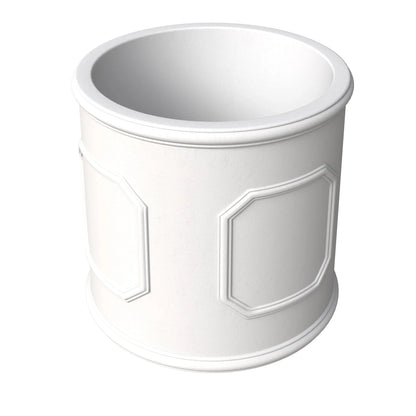 Meadow Fiberstone and MGO Clay Modern Round Planter Pot for Indoor and Outdoor - Elax Furniture