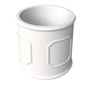 Meadow Fiberstone and MGO Clay Modern Round Planter Pot for Indoor and Outdoor - Elax Furniture