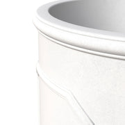 Meadow Fiberstone and MGO Clay Modern Round Planter Pot for Indoor and Outdoor - Elax Furniture