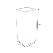 Marquee Fiberstone and MGO Clay Square Planter Pot for Indoor and Outdoor - Elax Furniture