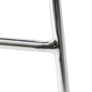 Melrose Modern Wood Counter Stool With Chrome Frame - Elax Furniture