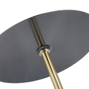 Malta Round Side Table Modern Accent End Table with Stainless Steel Pedestal Base - Elax Furniture