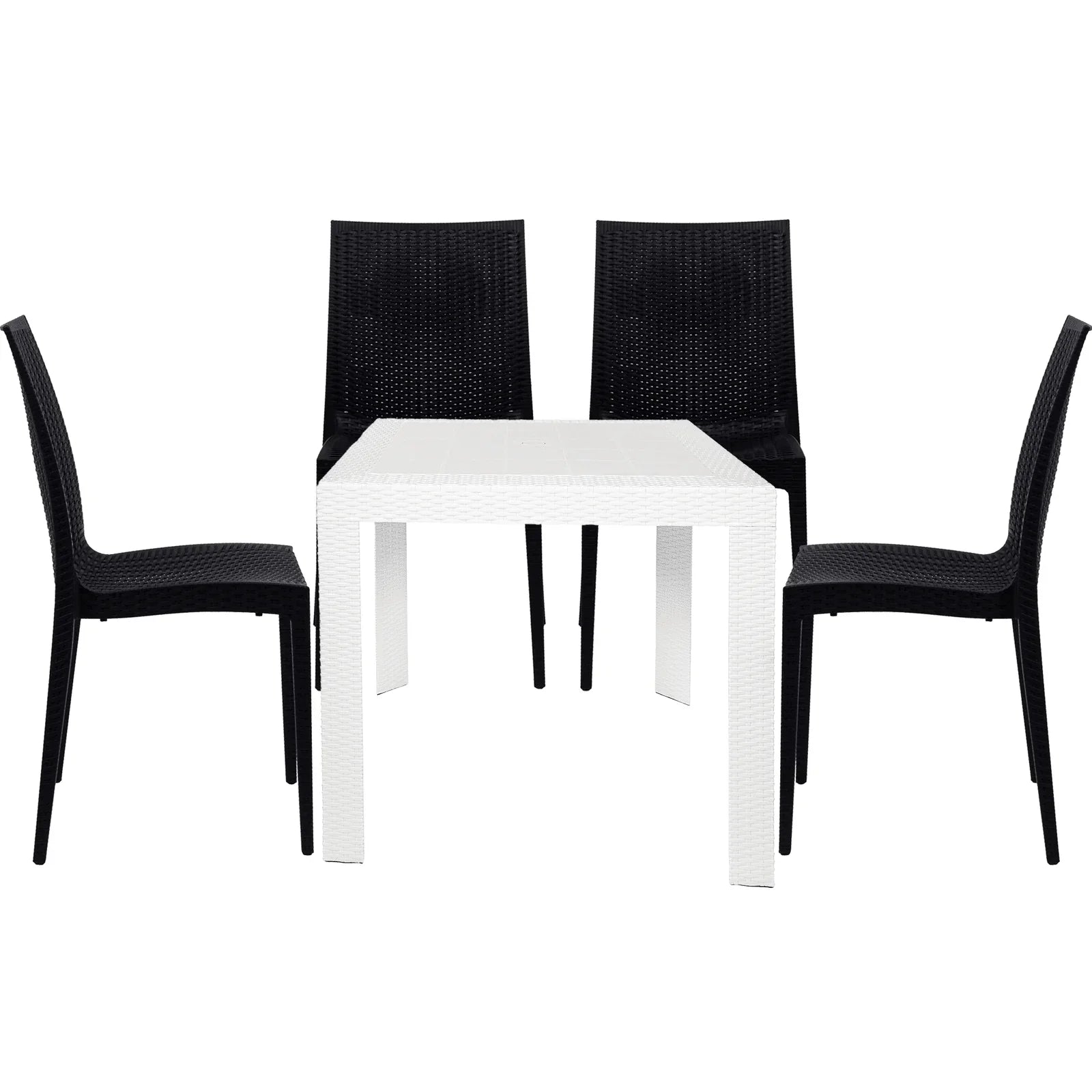 Mace Mid-Century 5-Piece Outdoor Dining Set - Elax Furniture