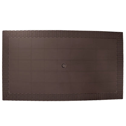 Mace Mid-Century 7-Piece Outdoor Dining Set - Elax Furniture