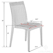 Mace Mid-Century 7-Piece Outdoor Dining Set - Elax Furniture