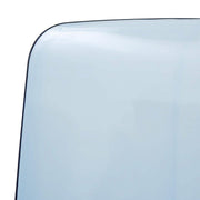 Murray Stackable Dining Side Chair in Plastic Blue Dining Chair Leisuremod