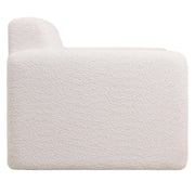 Nyta Accent Chair Upholstered in Linen/Boucle with Pine Wood Frame - Elax Furniture