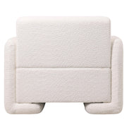 Nyta Accent Chair Upholstered in Linen/Boucle with Pine Wood Frame - Elax Furniture