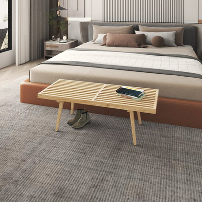 Mid-Century Inwood Platform Bench - Elax Furniture