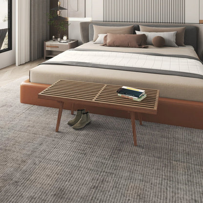 Mid-Century Inwood Platform Bench - Elax Furniture