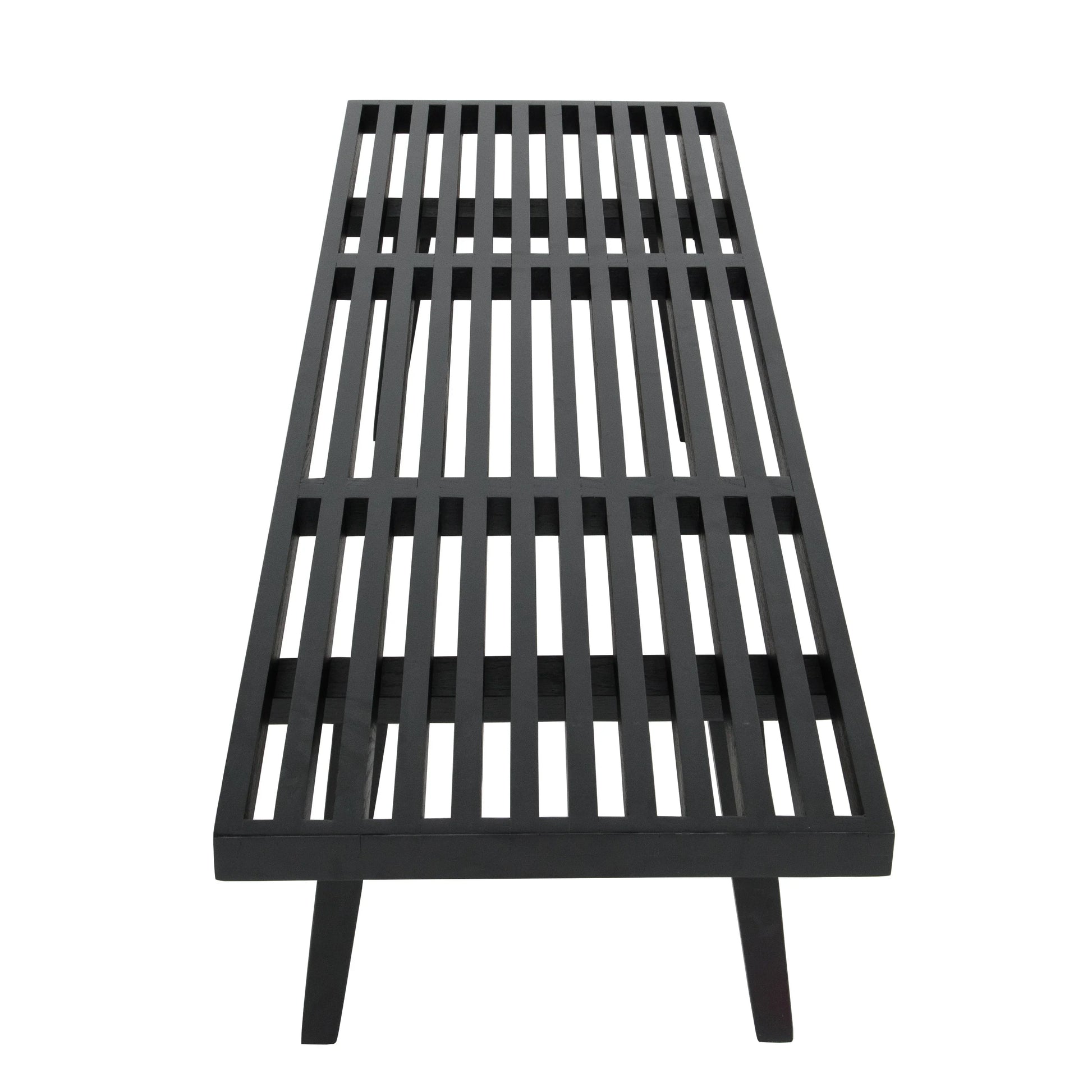 Inwood 5 Feet Platform Bench with Rubberwood Frame and Beech Wood Legs - Elax Furniture