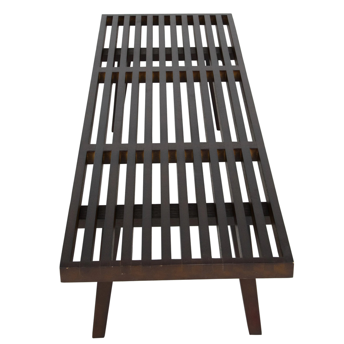 Inwood 5 Feet Platform Bench with Rubberwood Frame and Beech Wood Legs - Elax Furniture