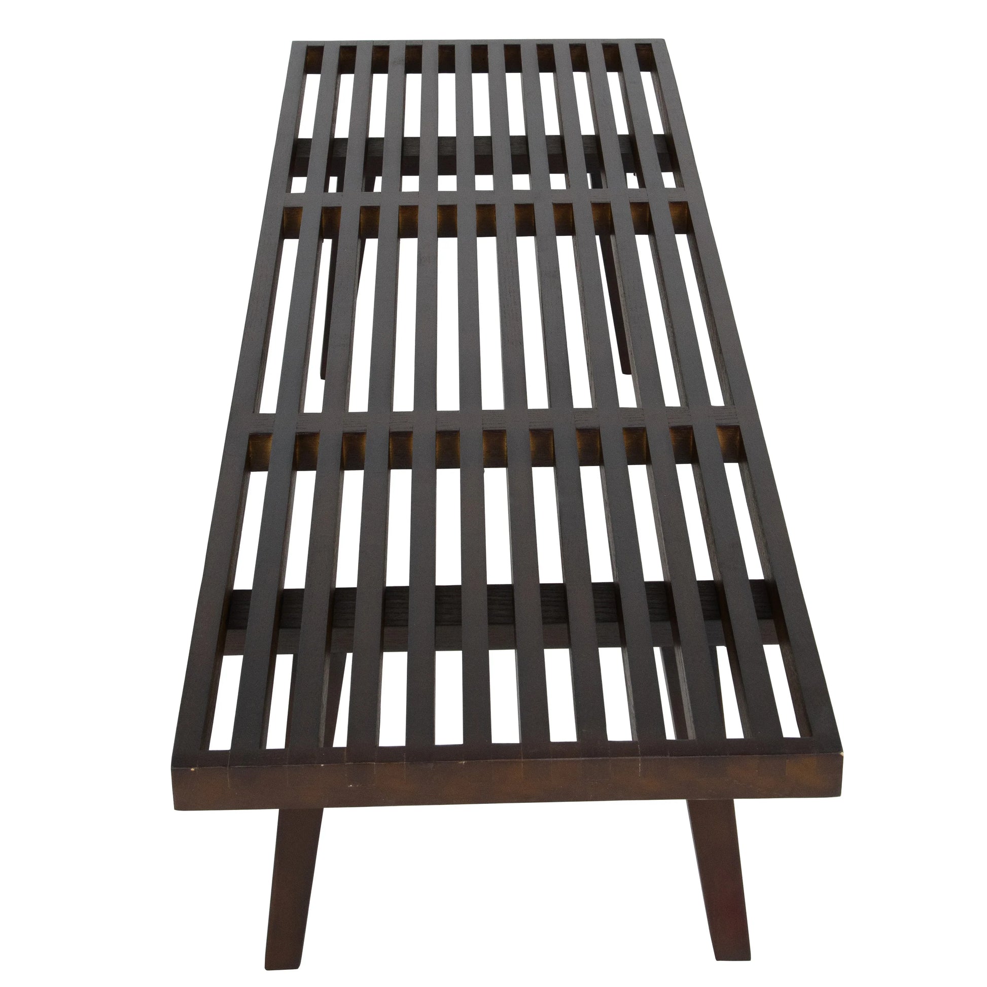 Inwood 5 Feet Platform Bench with Rubberwood Frame and Beech Wood Legs - Elax Furniture