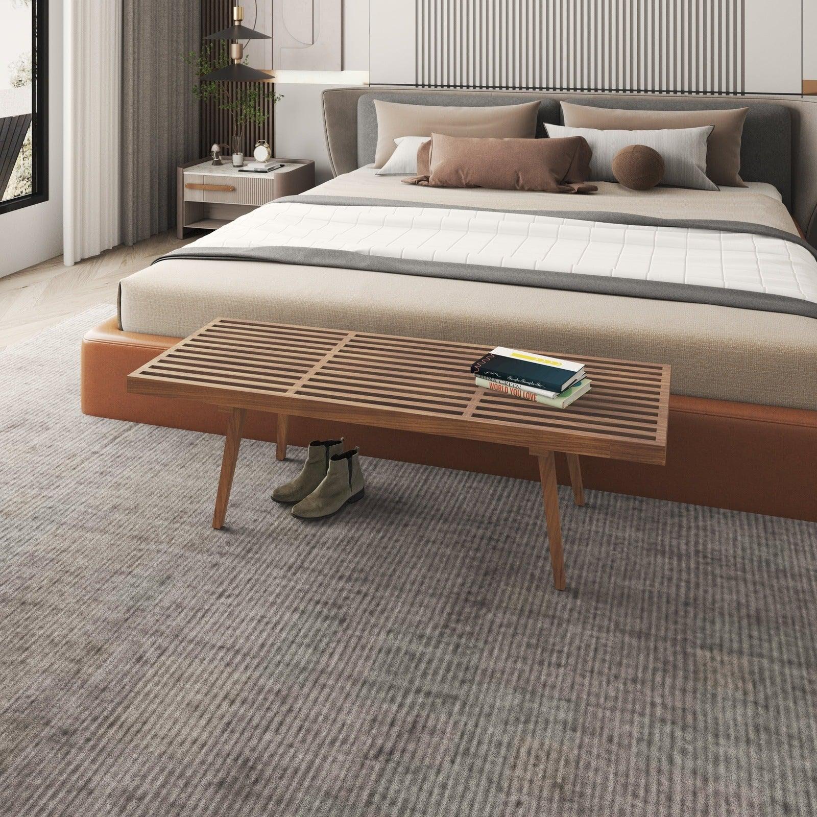 Mid-Century Inwood Platform Bench - Elax Furniture