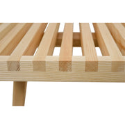 Inwood 5 Feet Platform Bench with Rubberwood Frame and Beech Wood Legs - Elax Furniture