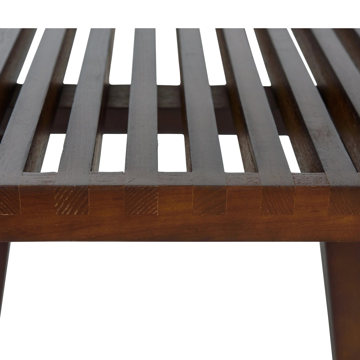 Inwood 5 Feet Platform Bench with Rubberwood Frame and Beech Wood Legs - Elax Furniture