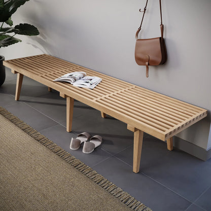 Mid-Century Inwood Platform Bench - Elax Furniture