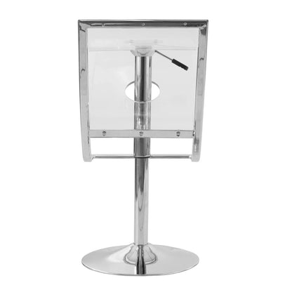 Napoli Transparent Acrylic Bar/Counter Stool, Set of 2 - Elax Furniture