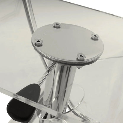 Napoli Transparent Acrylic Bar/Counter Stool - Elax Furniture