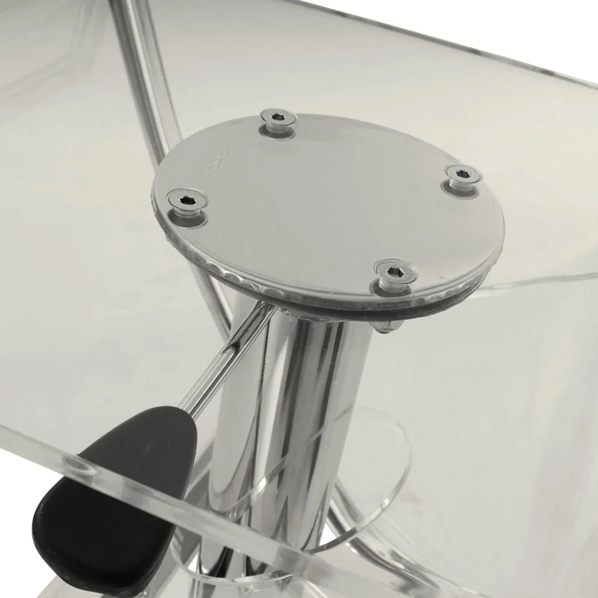Napoli Transparent Acrylic Bar/Counter Stool, Set of 2 - Elax Furniture