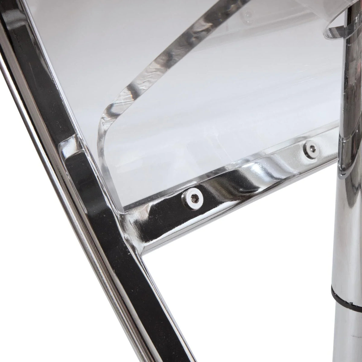 Napoli Transparent Acrylic Bar/Counter Stool, Set of 2 - Elax Furniture