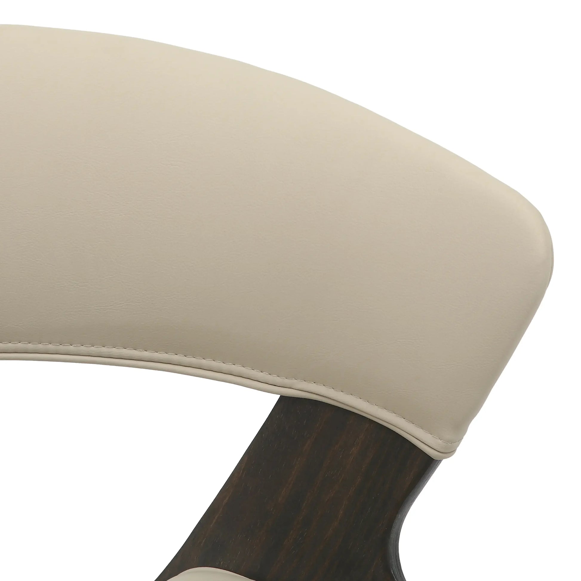 Nymia Upholstered Dining Chair with Saddle Seat and Iron Legs Set of 4 - Elax Furniture