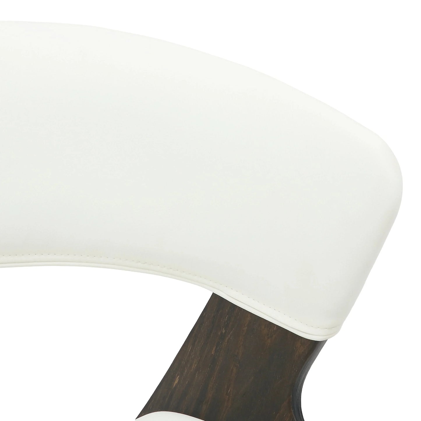 Zephry 5-Piece Dining Set with Square Wooden Table in Natural Wood and 4 Leather Dining Chairs - Elax Furniture