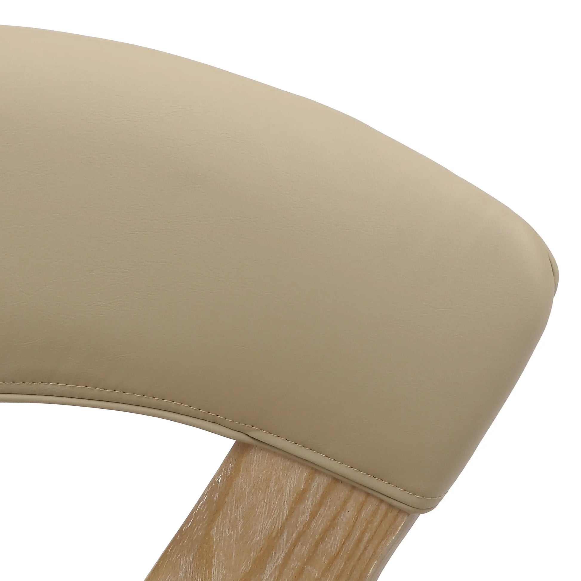 Nymia Upholstered Dining Chair with Saddle Seat and Iron Legs Set of 4 - Elax Furniture