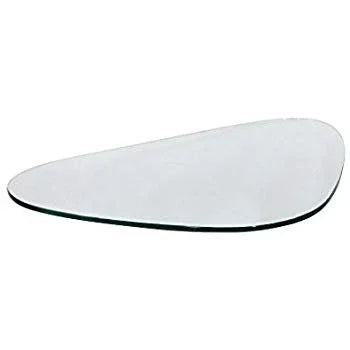 Imperial Modern Triangle Coffee Table Glass Top - Elax Furniture