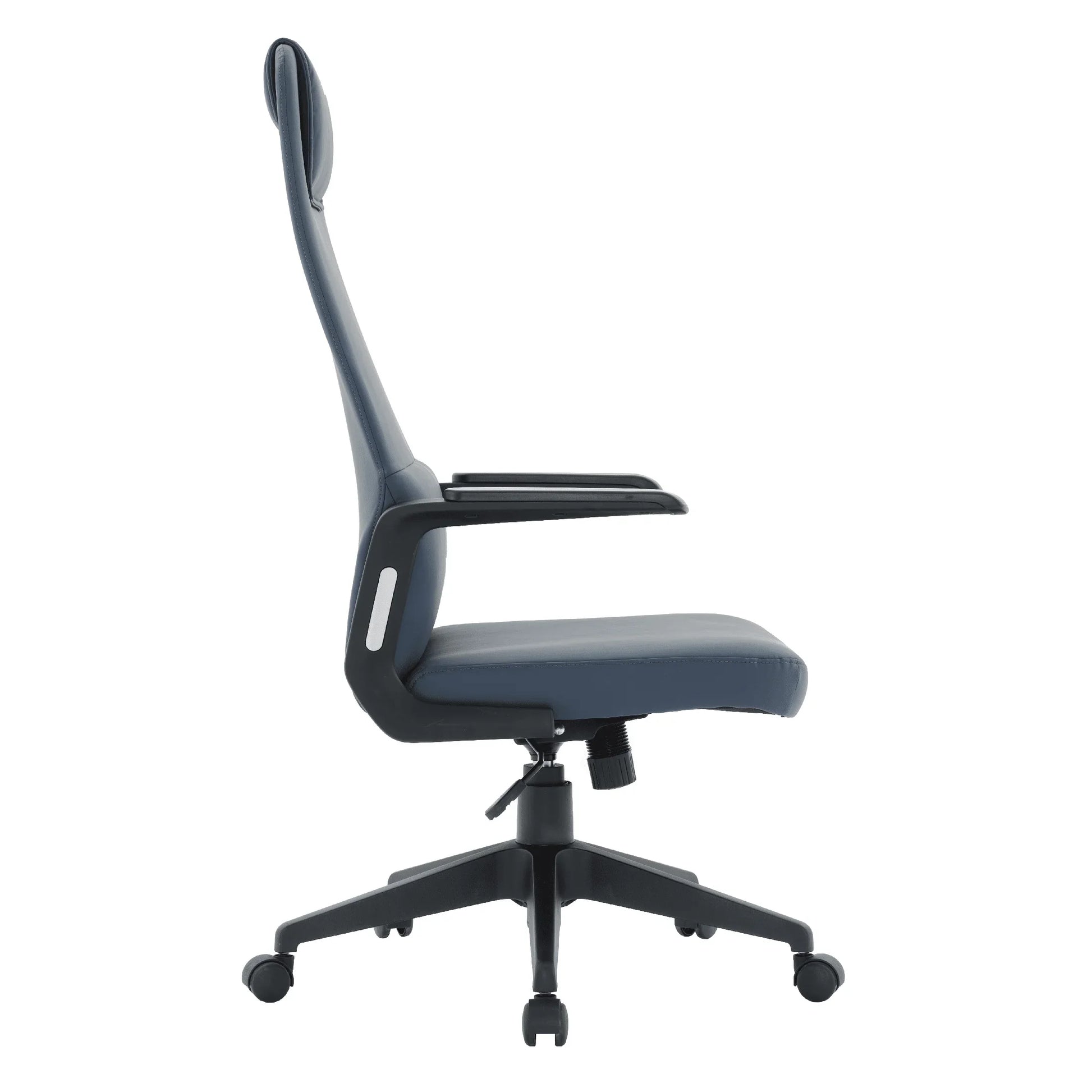 Nexa High-Back Conference Office Chair in Leather/Polyester Adjustable Height Swivel and Tilt - Elax Furniture