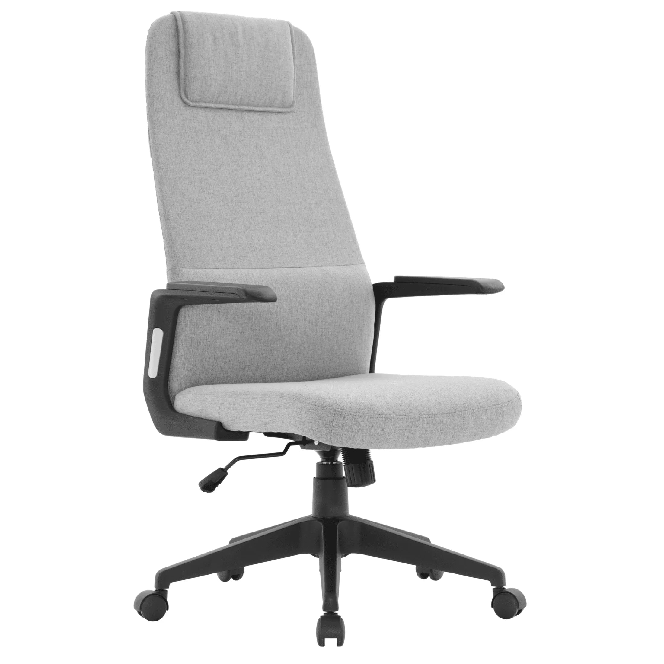Nexa High-Back Conference Office Chair in Leather/Polyester Adjustable Height Swivel and Tilt - Elax Furniture
