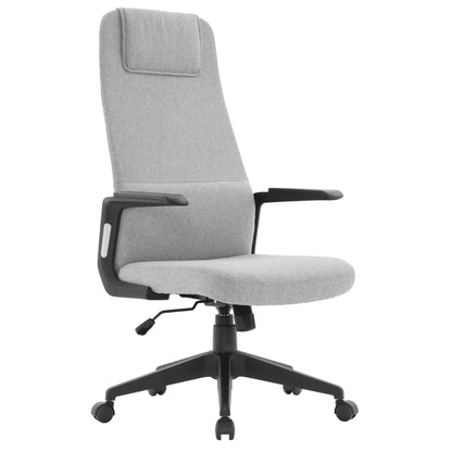 Nexa High-Back Conference Office Chair in Leather/Polyester Adjustable Height Swivel and Tilt - Elax Furniture