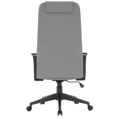 Nexa High-Back Conference Office Chair in Leather/Polyester Adjustable Height Swivel and Tilt - Elax Furniture