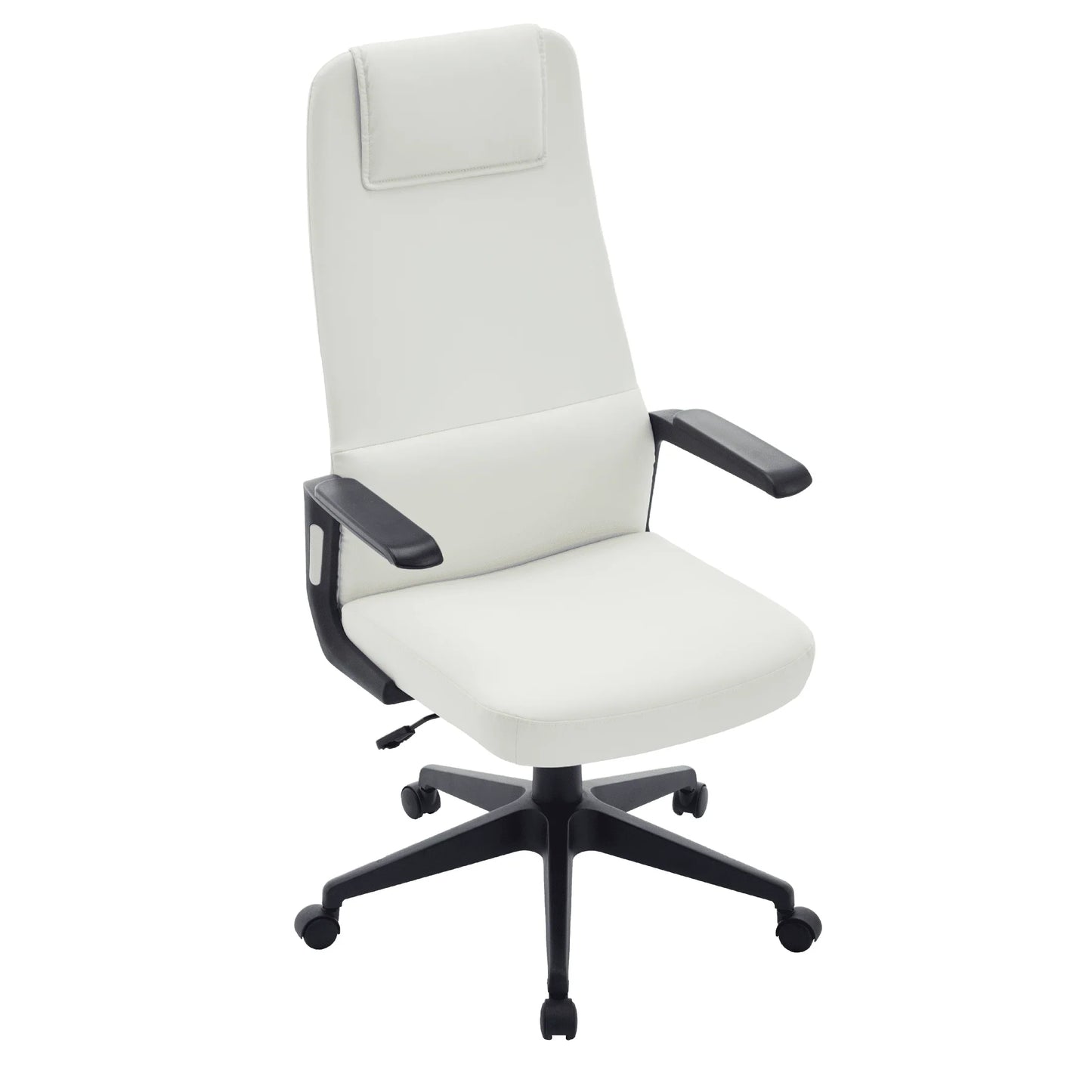 Nexa High-Back Conference Office Chair in Leather/Polyester Adjustable Height Swivel and Tilt - Elax Furniture