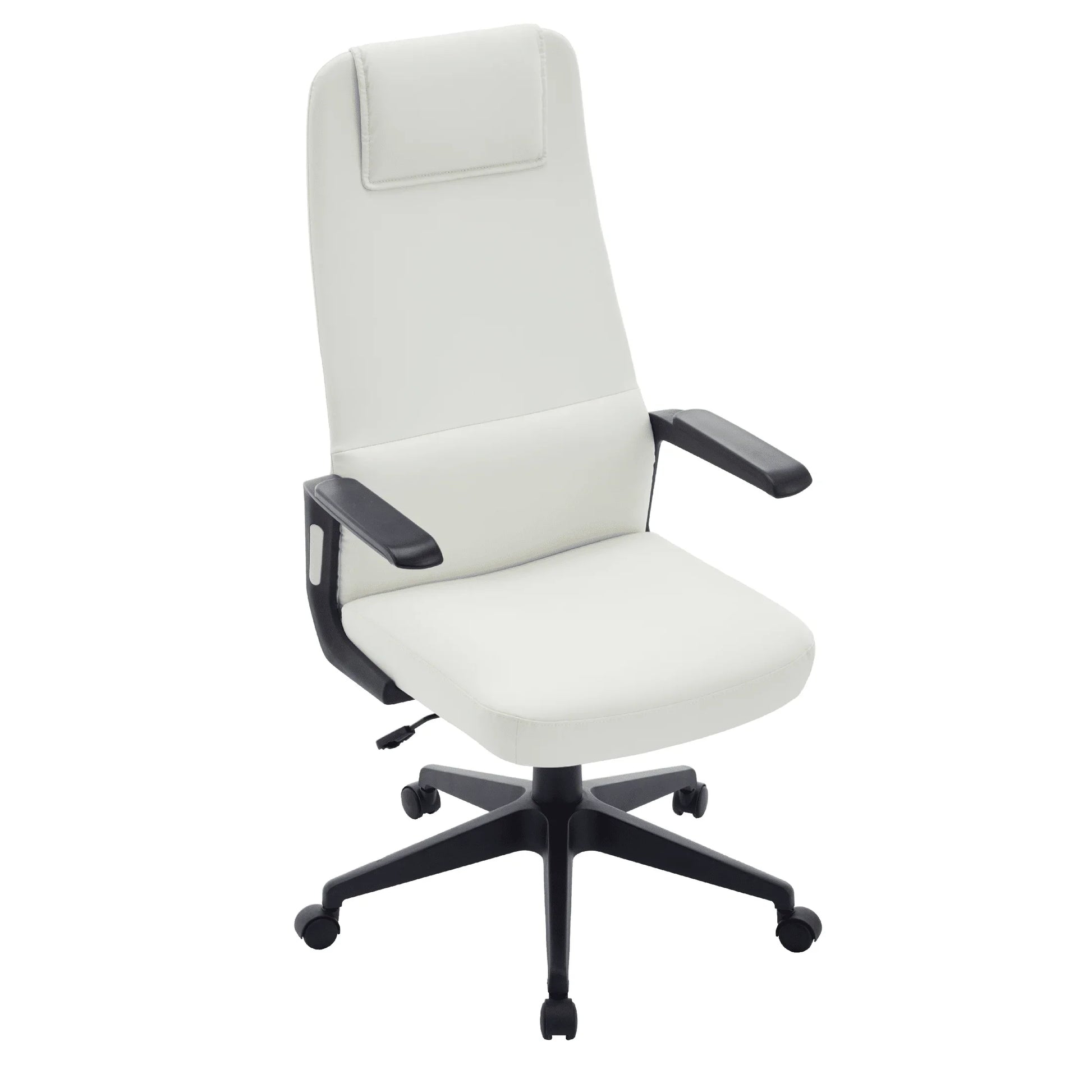 Nexa High-Back Conference Office Chair in Leather/Polyester Adjustable Height Swivel and Tilt - Elax Furniture