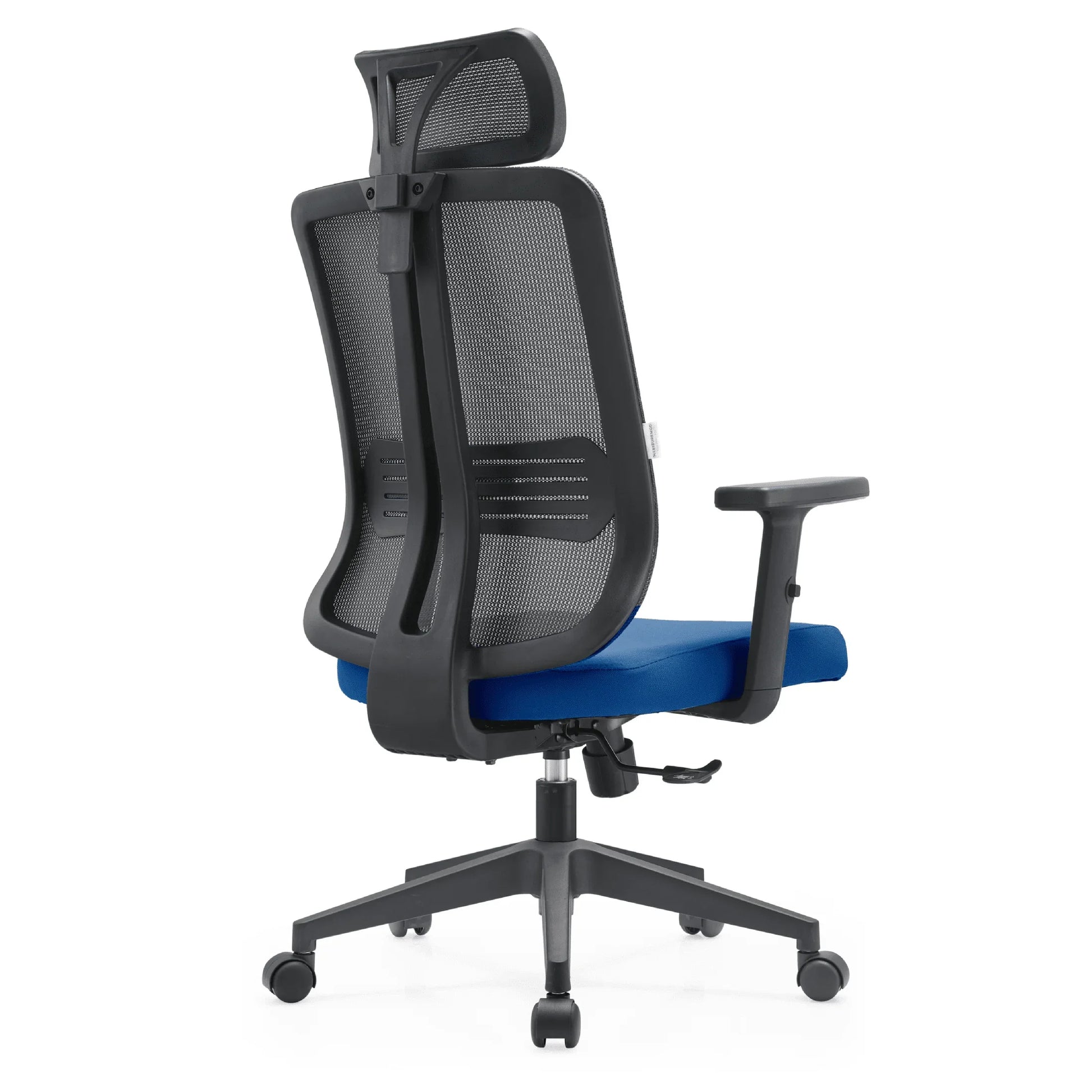 Nift Adjustable Upholstered Office Chair with Foam Filled Seat and Mesh Back and Headrest - Elax Furniture