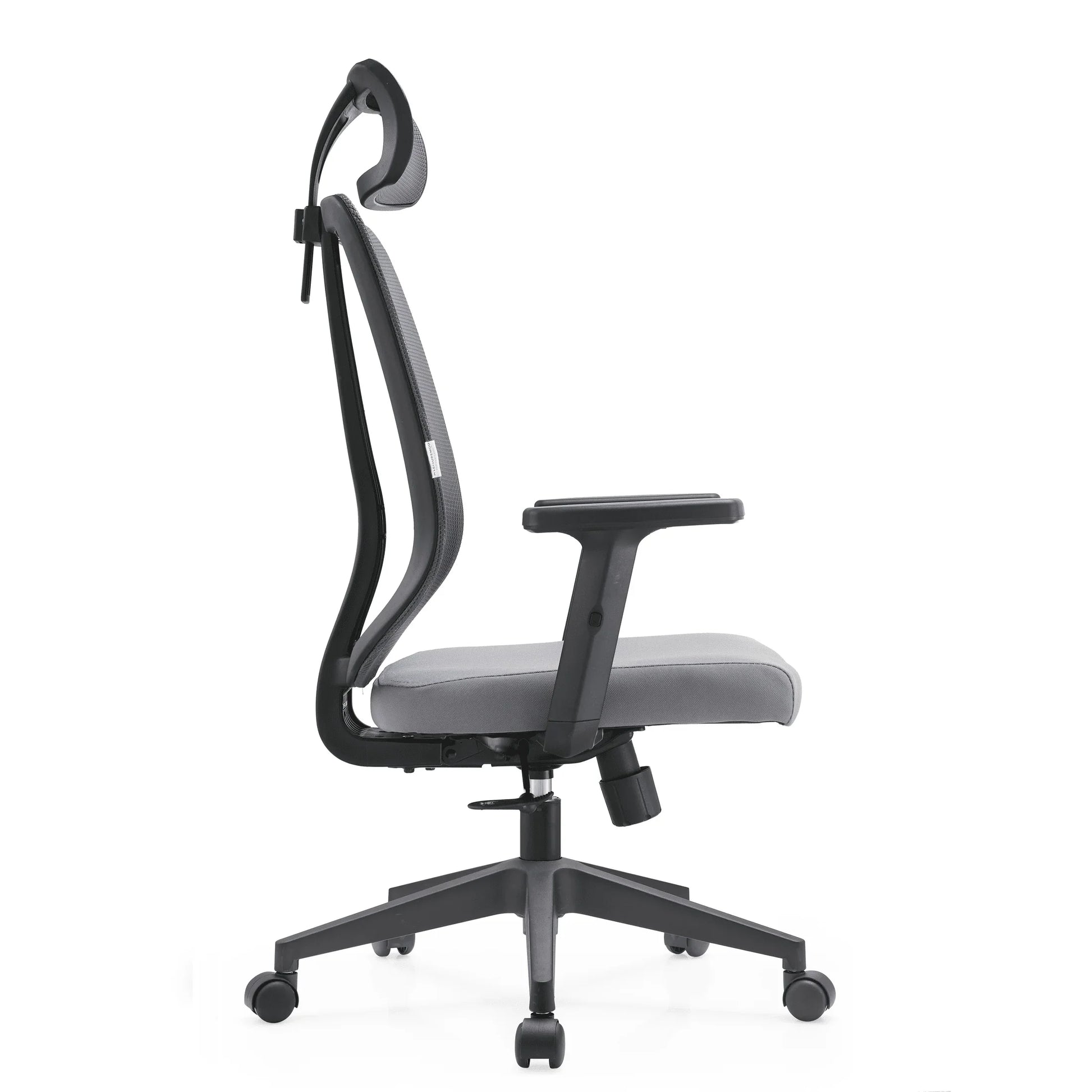 Nift Adjustable Upholstered Office Chair with Foam Filled Seat and Mesh Back and Headrest - Elax Furniture