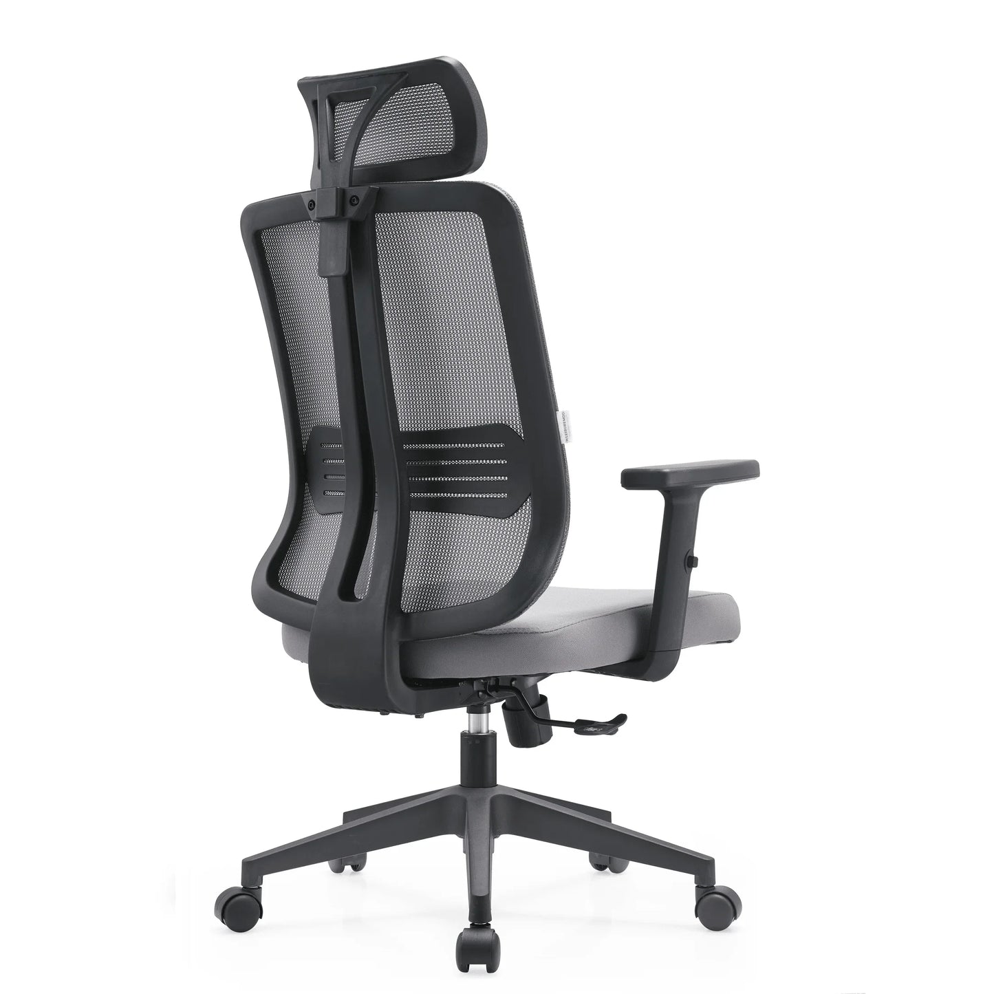Nift Adjustable Upholstered Office Chair with Foam Filled Seat and Mesh Back and Headrest - Elax Furniture