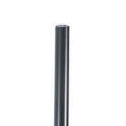 Oyster Modern Transparent Side Chair in Black Base - Elax Furniture