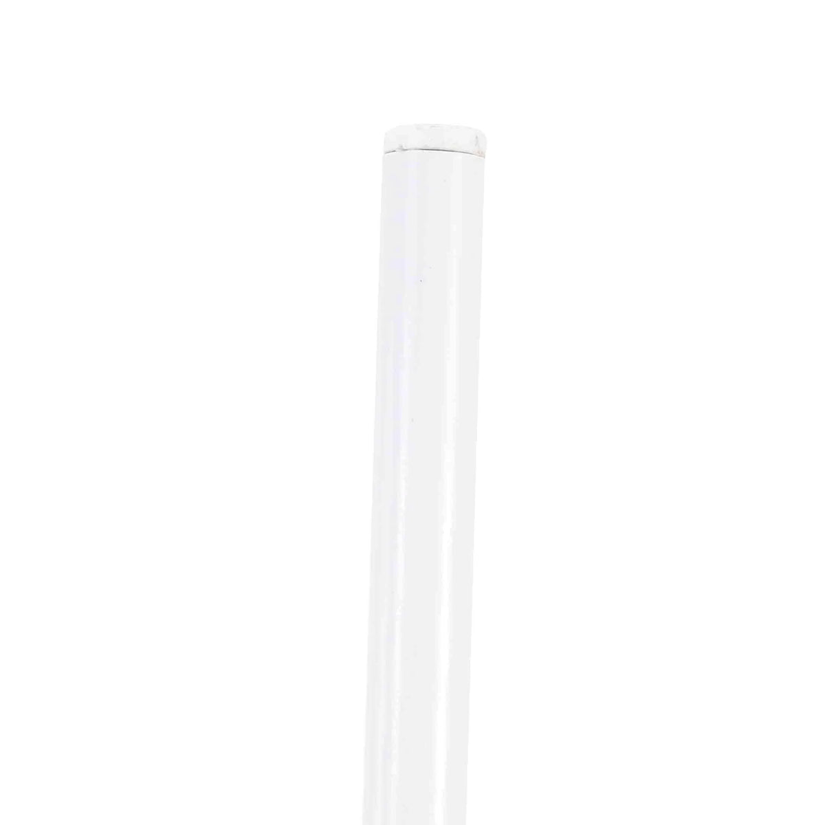 Oyster Modern Transparent Side Chart in White Base - Elax Furniture