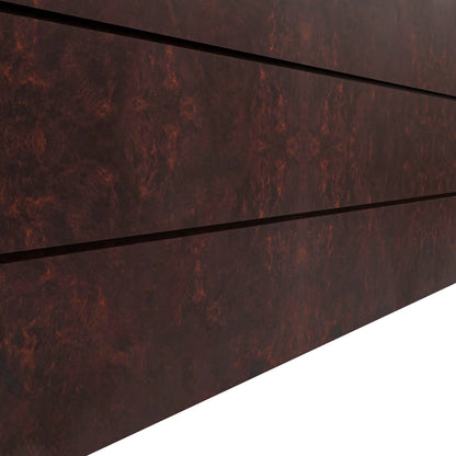 Oasis Rectangular Fiberstone and Clay Planter for Indoor and Outdoor with Drainage Holes - Elax Furniture