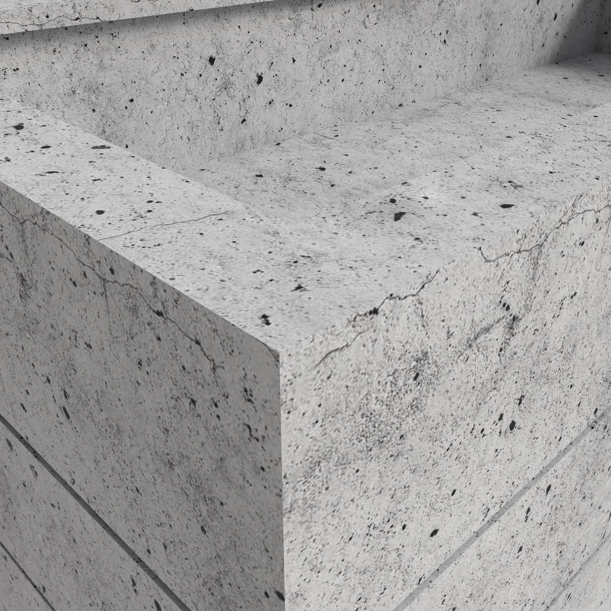 Oasis Rectangular Fiberstone and Clay Planter for Indoor and Outdoor with Drainage Holes - Elax Furniture